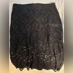 Black pencil skirt. Torrid size 2